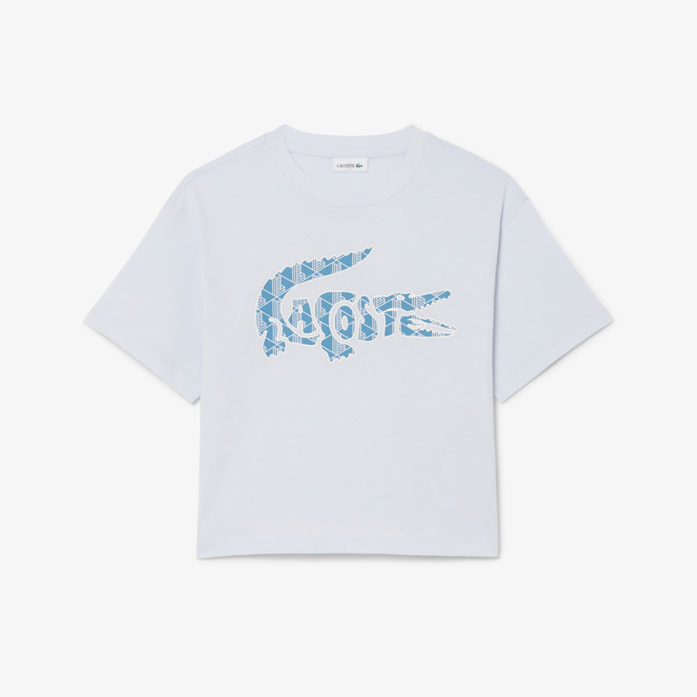 Monogram Print Cotton T-shirt