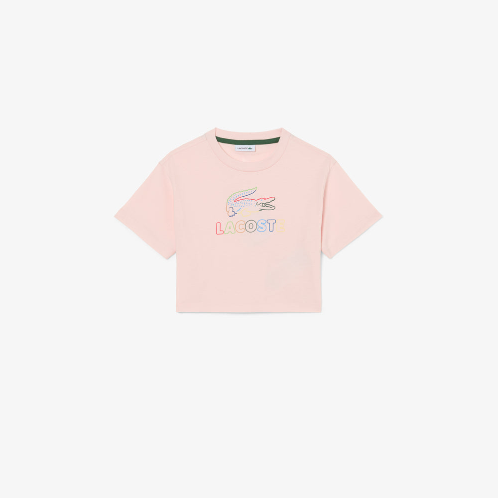 Oversized Printed Cotton T-shirt   