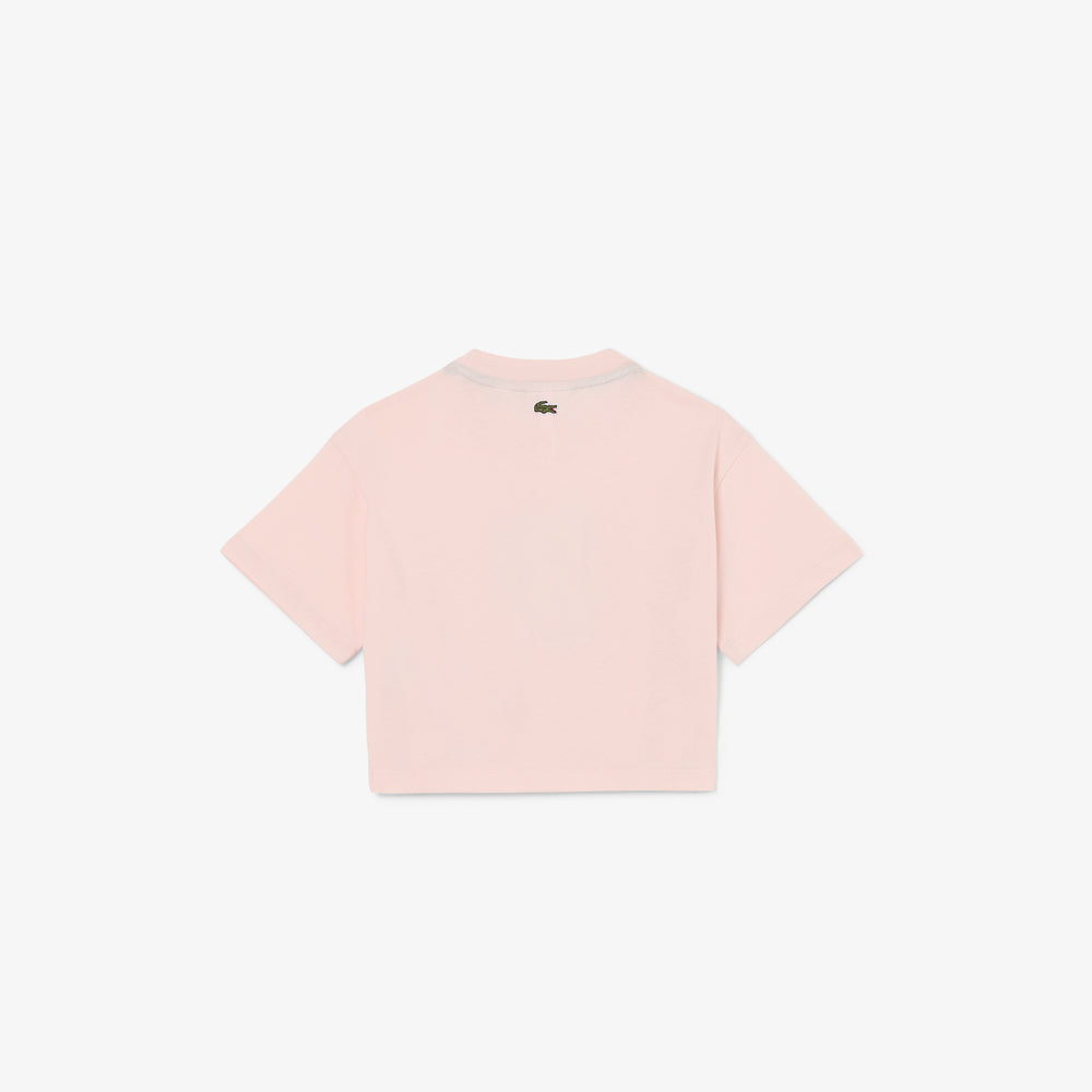 Oversized Printed Cotton T-shirt   