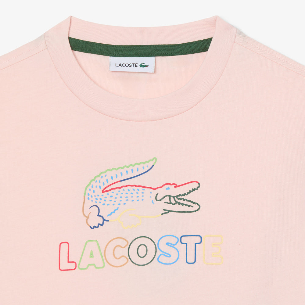 Oversized Printed Cotton T-shirt   