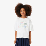 Oversized Printed Cotton T-shirt   