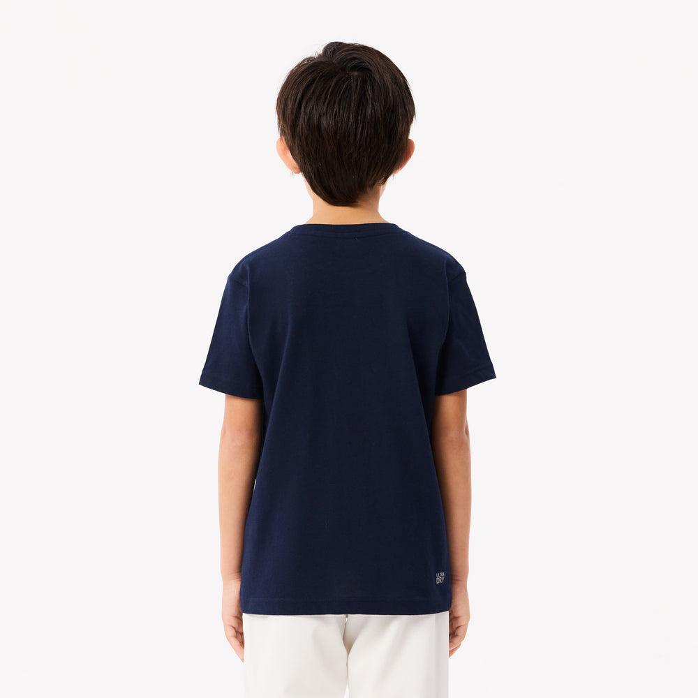 Oversized Technical Cotton Tennis T-shirt