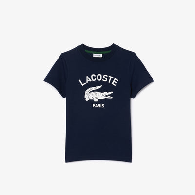 Signature Print Cotton T-shirt