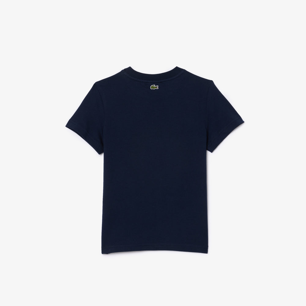 Signature Print Cotton T-shirt