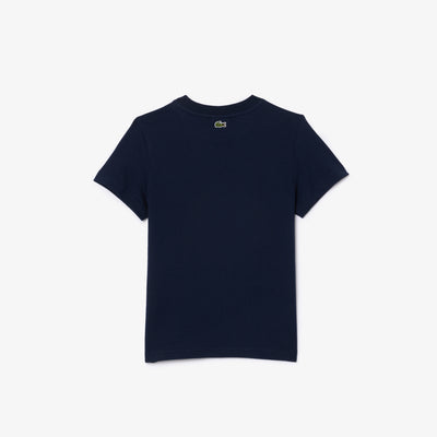 Signature Print Cotton T-shirt