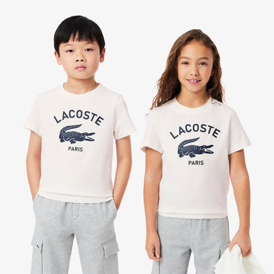 Signature Print Cotton T-shirt