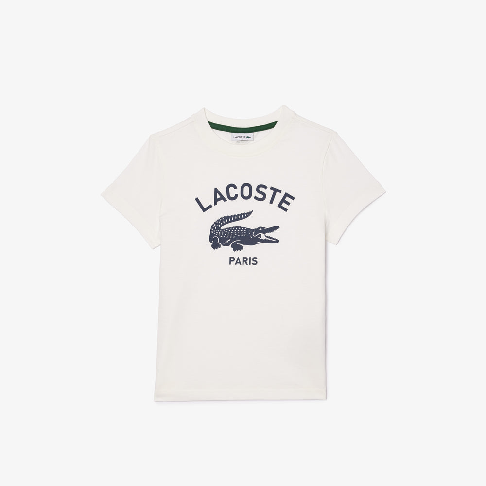 Signature Print Cotton T-shirt
