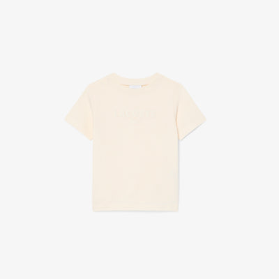 Textured Lacoste Cotton T-shirt