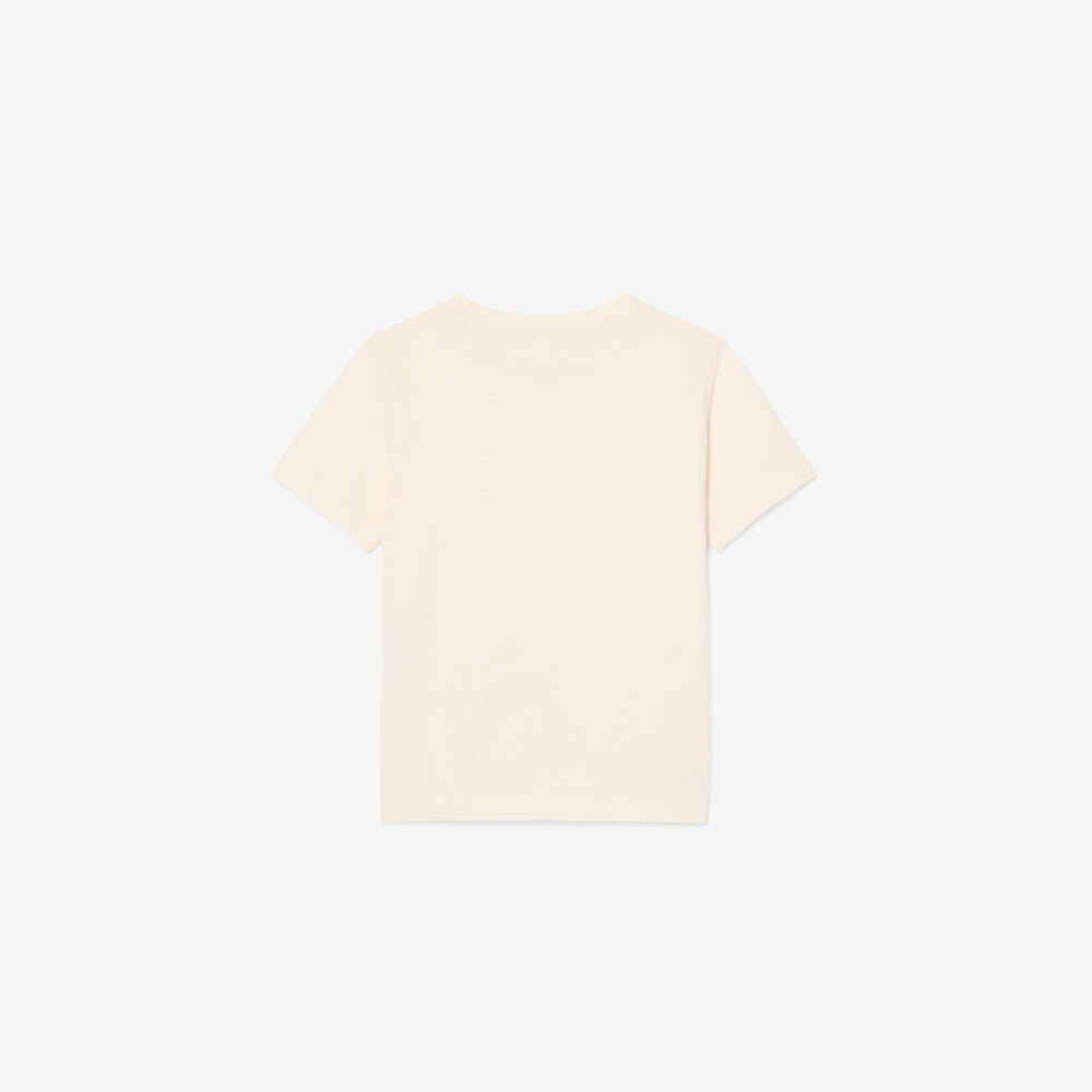 Textured Lacoste Cotton T-shirt