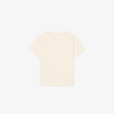 Textured Lacoste Cotton T-shirt