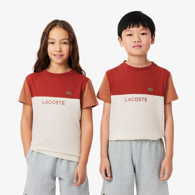 Cotton Colour-Block T-shirt