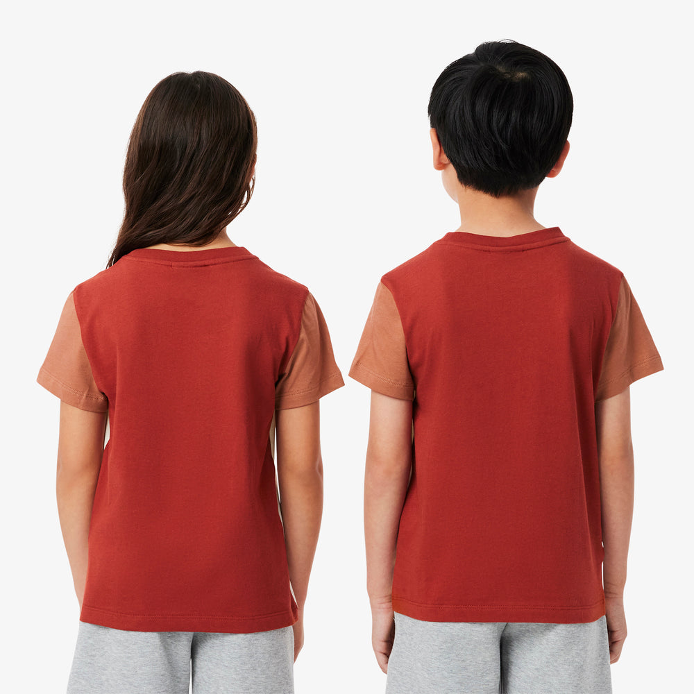 Cotton Colour-Block T-shirt
