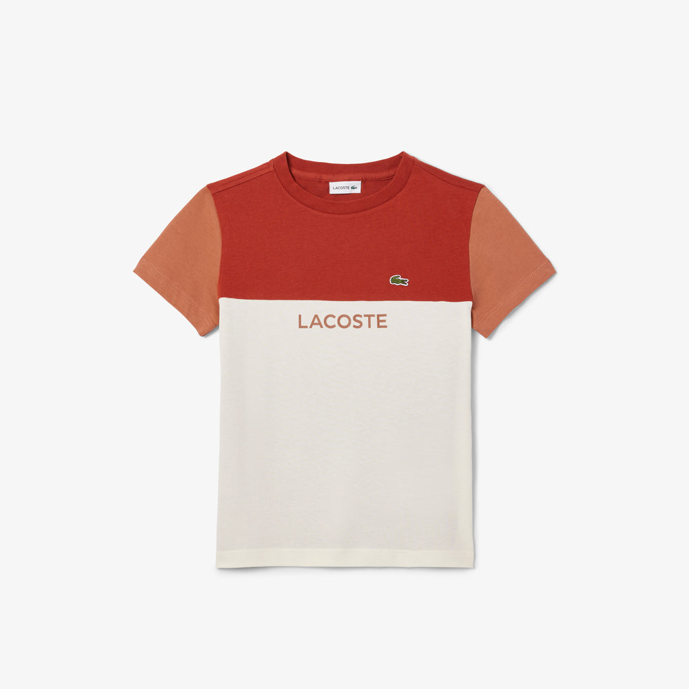 Cotton Colour-Block T-shirt