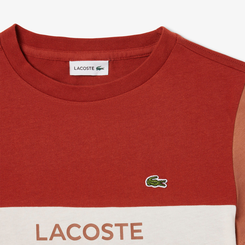 Cotton Colour-Block T-shirt