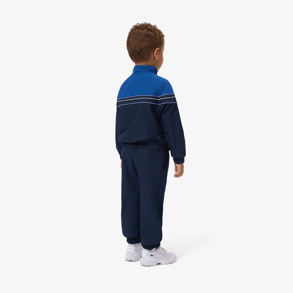 Diamond Taffeta Colour-Block Tracksuit