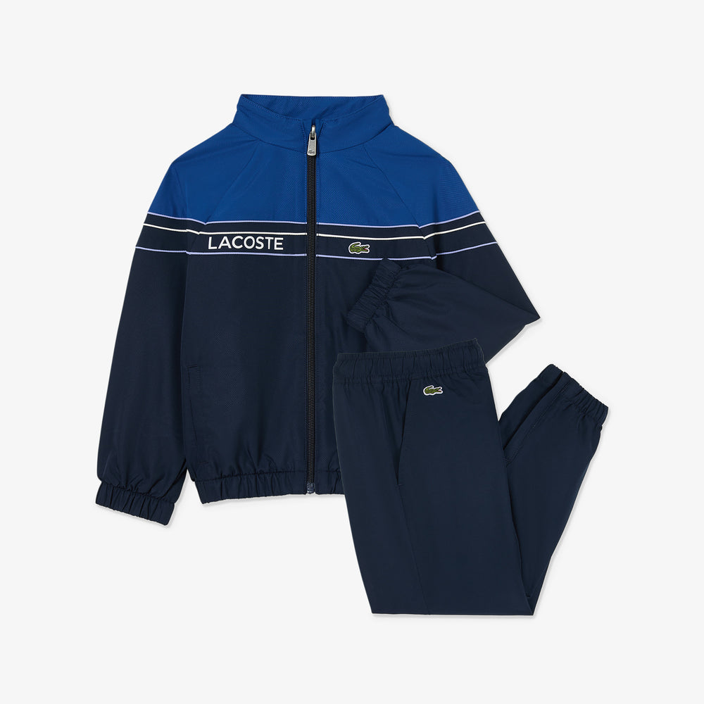 Diamond Taffeta Colour-Block Tracksuit