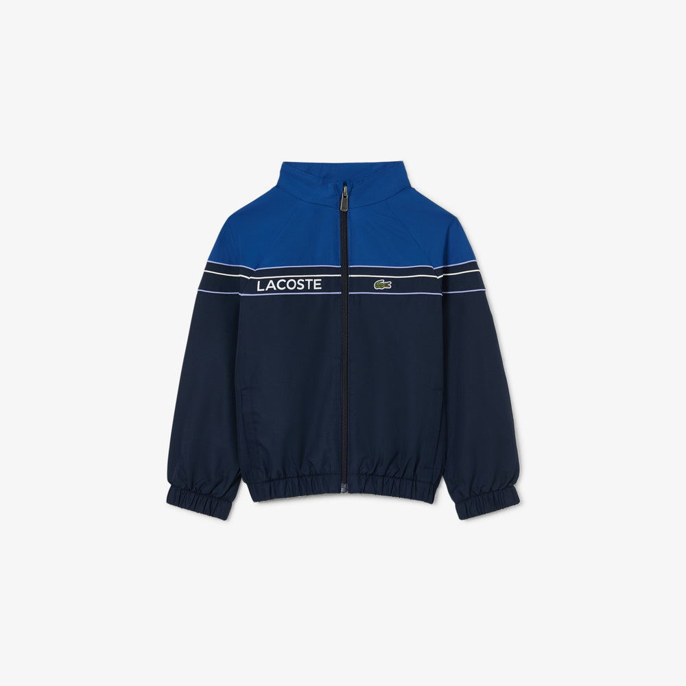 Diamond Taffeta Colour-Block Tracksuit
