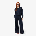 Pleat Front Piqué Sweatpants