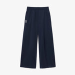 Pleat Front Piqué Sweatpants