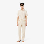 Trim Accent Piqué Sweatpants