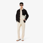 Trim Accent Piqué Sweatpants
